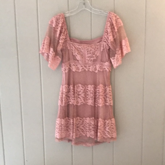 Free People Be My Baby Lace Mini Dress - Picture 6 of 11
